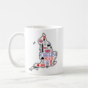 Cheers Mate!  England Icon Coffee Mug