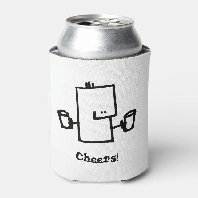 Cheers Meepple Can Cooler (Can Front)