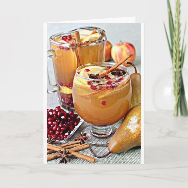 CHEERS MERRY CHRISTMAS / HAPPY NEW YEAR HOLIDAY CARD (Front)