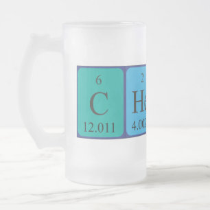 Cheers periodic table word mug