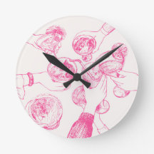 Cheers! Pink Sketch Design