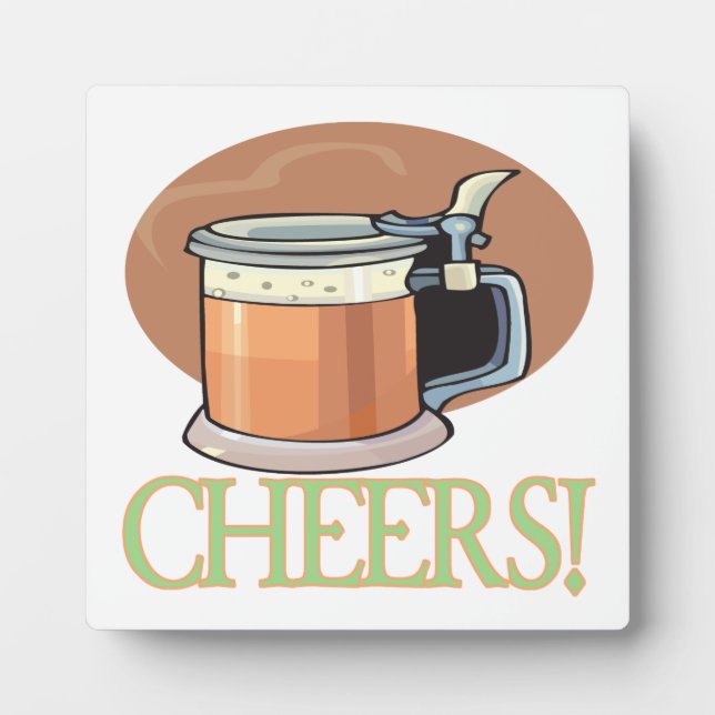 Cheers Plaque (Front)