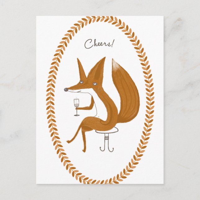 Cheers Postcard (Front)