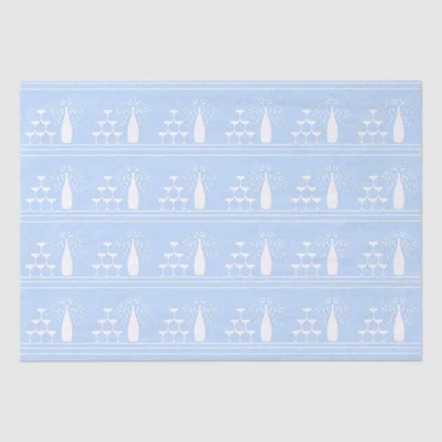Cheers Silhouette Tissue Paper (Front)