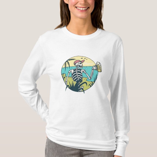 Cheers Skull T-Shirt (Front)