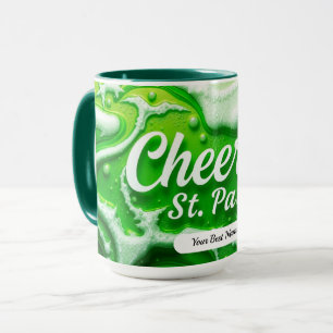 Cheers St Pats Foam Mug