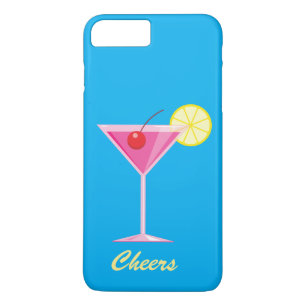 Cheers Summer Cocktail iPhone 7 Plus Case