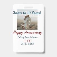 Cheers to 10 Years happy anniversary add photo dat