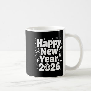 Cheers To 2026 Happy New Year Party Coffee Mug