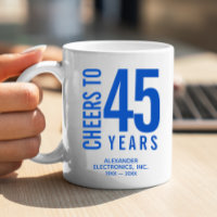 Cheers to 45 Years Business Anniversary