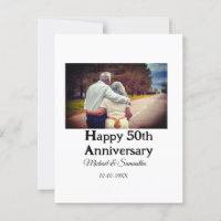 cheers to 50 years anniversary add name photo date