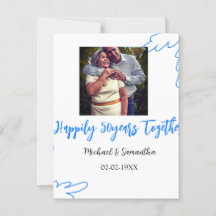 cheers to 50 years anniversary blue leaf photo nam