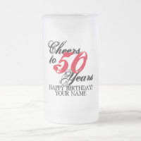 Cheers to 50 years custom 50th Birthday gift