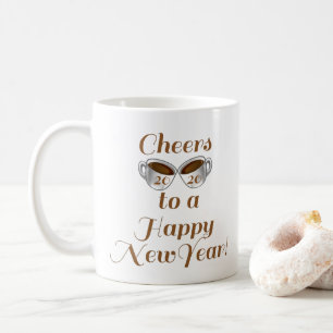 Cheers to a Happy New Year! Coffee Mug
