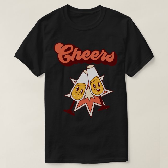 Cheers to a New Year 1 T-Shirt (Design Front)