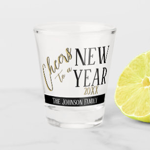 Cheers To A New Year - Customize (Any Event) Shot Glass