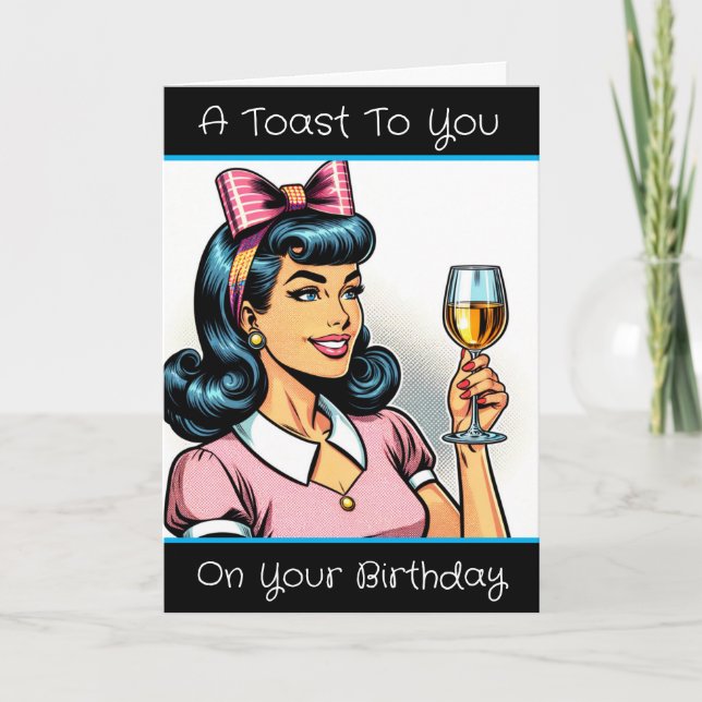 Cheers to Another Year of Memories | Birthday Card (Front)