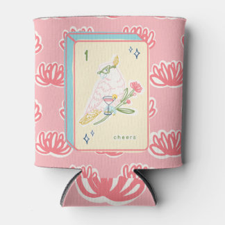 Cheers to Bird Bam Mahjong Can Cooler