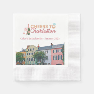 "Cheers to Charleston" Bach Party Napkins
