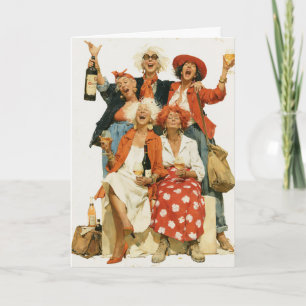 Cheers to Friendship and Good Times Card