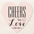 Cheers to Love Blush Black Wedding