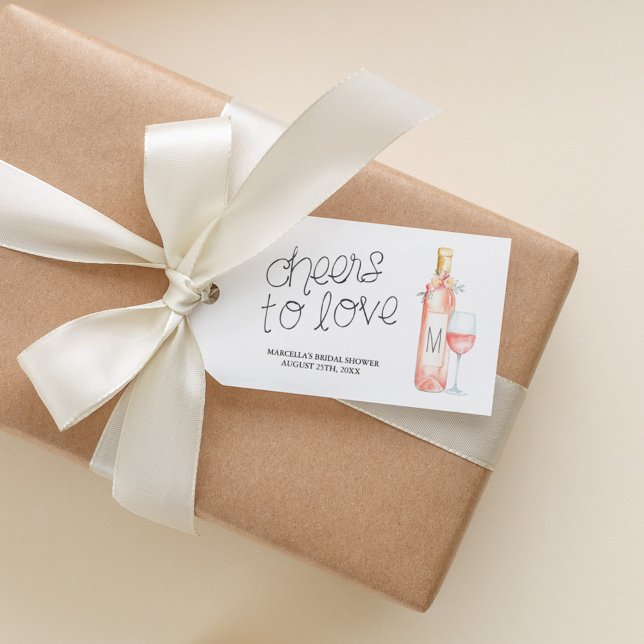 Cheers To Love Gift Tags (Creator Uploaded)