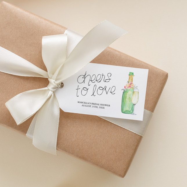Cheers To Love Gift Tags (Creator Uploaded)