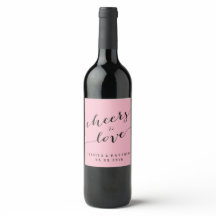 Cheers to love hand lettering