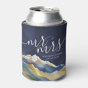 Cheers to Love Laughter Happily Ever After Wedding Can Cooler