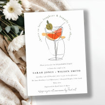 Cheers to Love Modern Cocktail Wine Engagement
