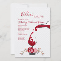 Cheers to Love Rehearsal Dinner Party