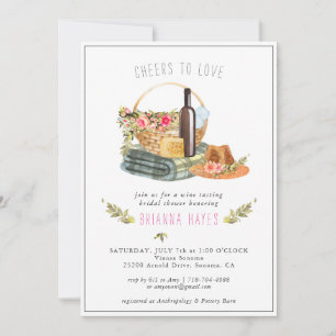 Cheers to Love   Wine Tasting Bridal Shower