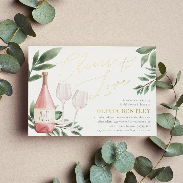 Cheers to Love Wine Tasting Bridal Shower (Creator Uploaded)