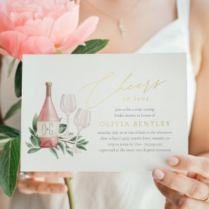 Cheers to Love Wine Tasting Bridal Shower