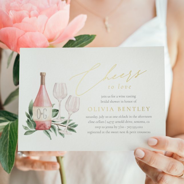 Cheers to Love Wine Tasting Bridal Shower (Creator Uploaded)