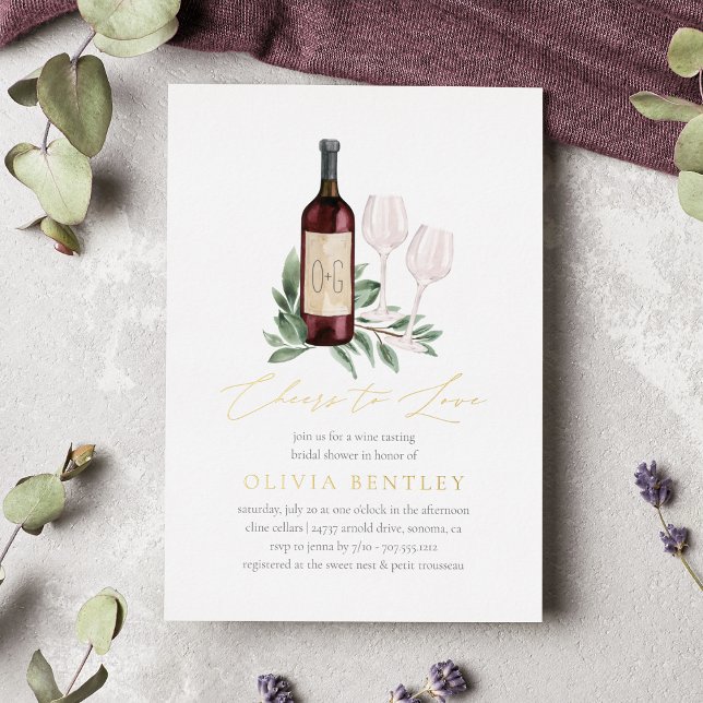 Cheers to Love Wine Tasting Bridal Shower (Creator Uploaded)