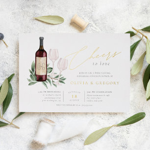 Cheers to Love Wine Tasting Rehearsal Dinner