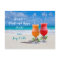 Cheers to New Year Holiday Beach Drinks Postcard