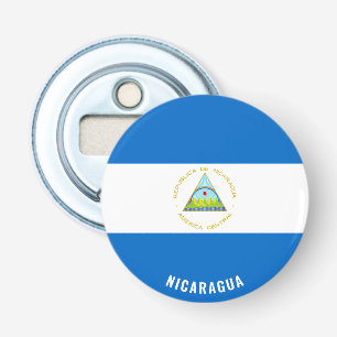 Cheers to Nicaragua! Splendid Patriotic Bottle Opener