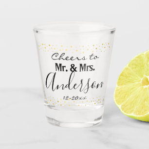 Cheers to Personalised Name Shot Glass