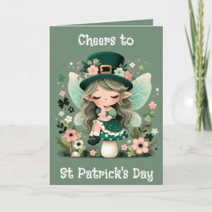 Cheers to St Patricks Day  Card