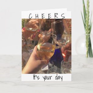 **CHEERS** TO THE ****BEST BIRTHDAY YET*** CARD