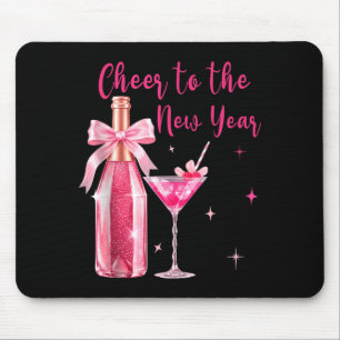Cheers To The New Year 2026 Champagne New Years Ev Mouse Mat