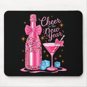 Cheers To The New Year 2026 Champagne New Years Ev Mouse Mat