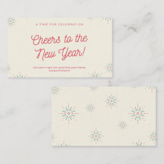 Cheers to the New Year Card