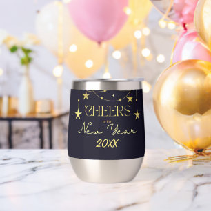 Cheers to the New Year message stars