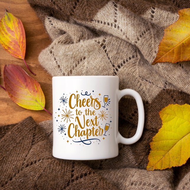 Cheers to the Next Chapter New Year Mug (Creator Uploaded)
