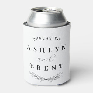 Cheers To Wedding Can Cooler/Koozie Can Cooler
