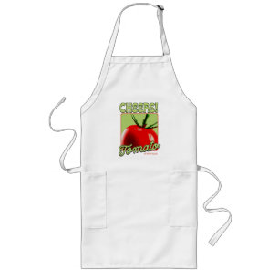 Cheers Tomato Retro Pop Art Long Apron