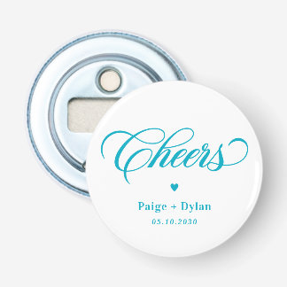 Cheers Wedding Bridal Shower Birthday Anniversary Bottle Opener